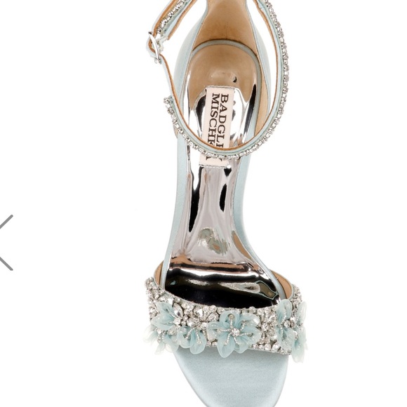 Badgley Mischka Finesse Ankle Strap Evening Shoe - Picture 3 of 9